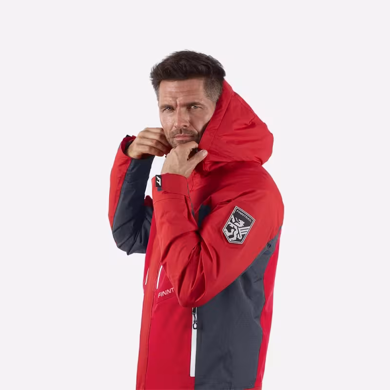 Костюм мужской Finntrail Atlas 3440 Red, Рипстоп/Hard-Tex, красный, размер 48-50 (M), 170-180 см