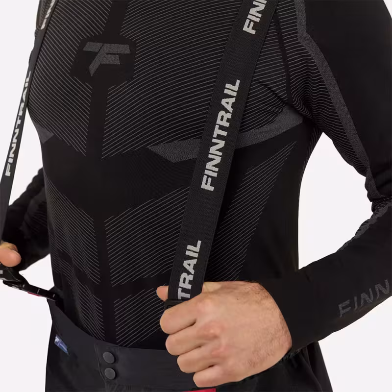 Костюм мужской Finntrail Thor 3420, мембрана Hard-Tex, черный, размер 58-60 (XXL), 185-195 см