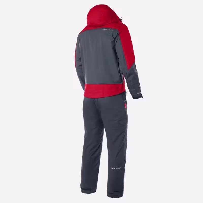 Костюм мужской Finntrail Lightsuit 3503 Red, ткань Рипстоп, красный, размер 44-46 (S), 165-175 см
