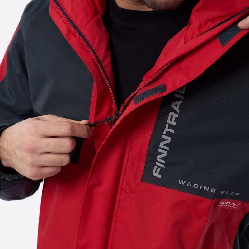 Костюм Finntrail Lightsuit 3503, Red, ткань Рипстоп, красный, размер 48-50 (M), 170-180 см