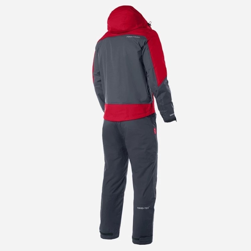 Костюм мужской Finntrail Lightsuit 3503 Red, Рипстоп, красный/черный, размер 54-56 (XL), 180-190 см