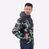 Куртка мужская Finntrail Softshell Nitro1320 CamoArmy, ткань Софтшелл, зеленый камуфляж/черный, размер 44-46 (S), 165-175 см