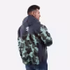 Куртка мужская Finntrail Softshell Nitro 1320 CamyArmy, ткань Софтшелл, зеленый камуфляж/черный, размер 50-52 (L), 175-185 см