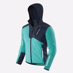 Куртка мужская Finntrail Softshell Nitro 1320, ткань Софтшелл, зеленый/серый, размер 58-60 (XXL), 185-195 см