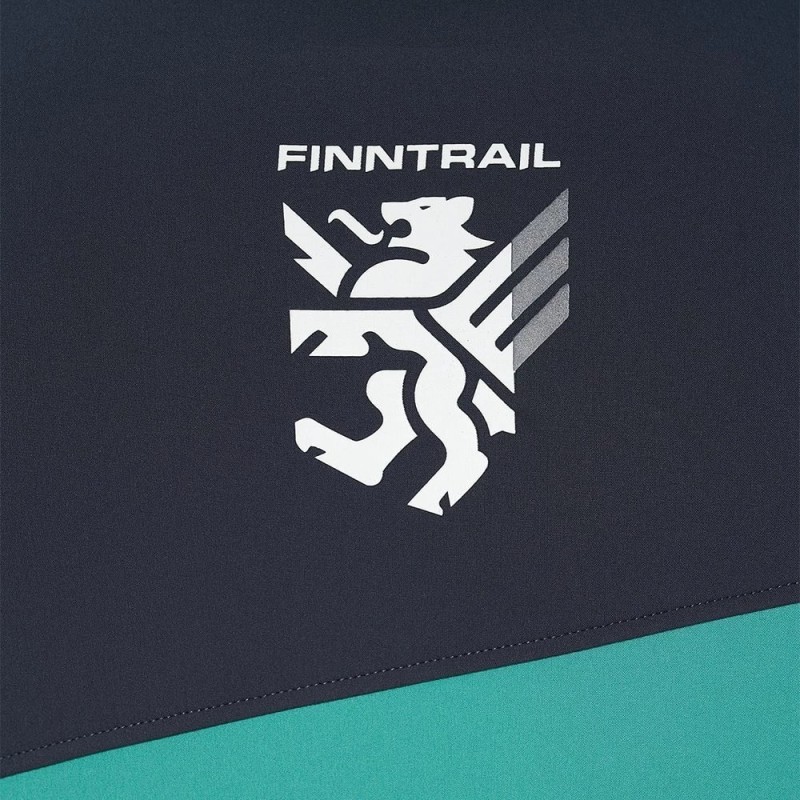 Куртка мужская Finntrail Softshell Nitro 1320, ткань Софтшелл, зеленый/серый, размер XXL