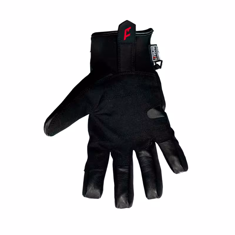 Мотоперчатки Finntrail Impact 2710, натуральная кожа/мембрана Hipora, черный/красный, размер L