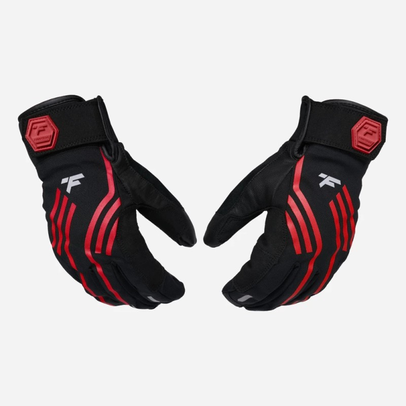 Перчатки Finntrail Impact 2710 GraphiteRed, полиэстер, красный/черный, размер XL