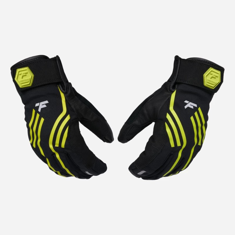 Перчатки Finntrail Impact 2710 GraphiteYellow, полиэстер, желтый/черный, размер M