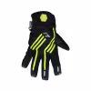 Мотоперчатки Finntrail Impact 2710, натуральная кожа/мембрана Hipora, черный/желтый, размер L