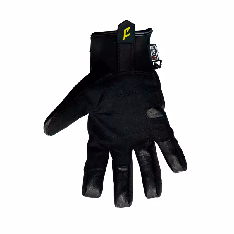 Мотоперчатки Finntrail Impact 2710, натуральная кожа/мембрана Hipora, черный/желтый, размер XL