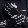 Мотоперчатки Finntrail Enduro 2760, искусственная кожа/неопрен, черный/красный, размер M