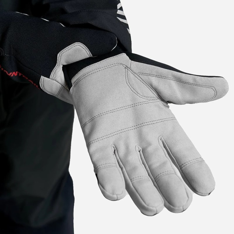 Мотоперчатки Finntrail Enduro 2760, искусственная кожа/неопрен, черный/красный, размер M