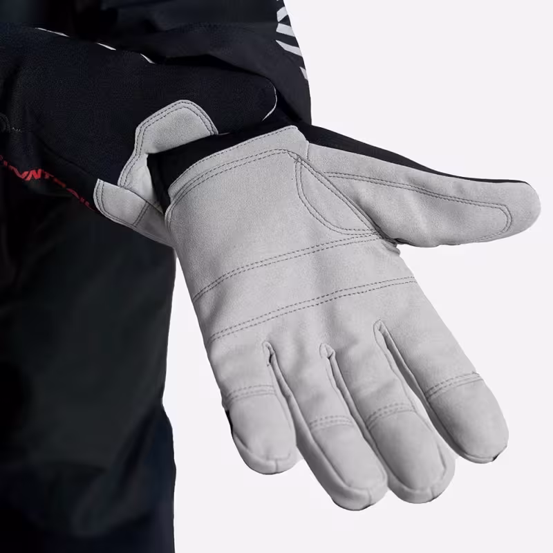 Мотоперчатки Finntrail Enduro 2760, искусственная кожа/неопрен, черный/красный, размер L