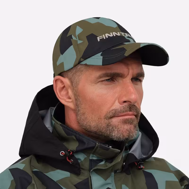 Кепка Finntrail Waterproof Cap 9621 CamoArmy, камуфляж, рзмер универсальный