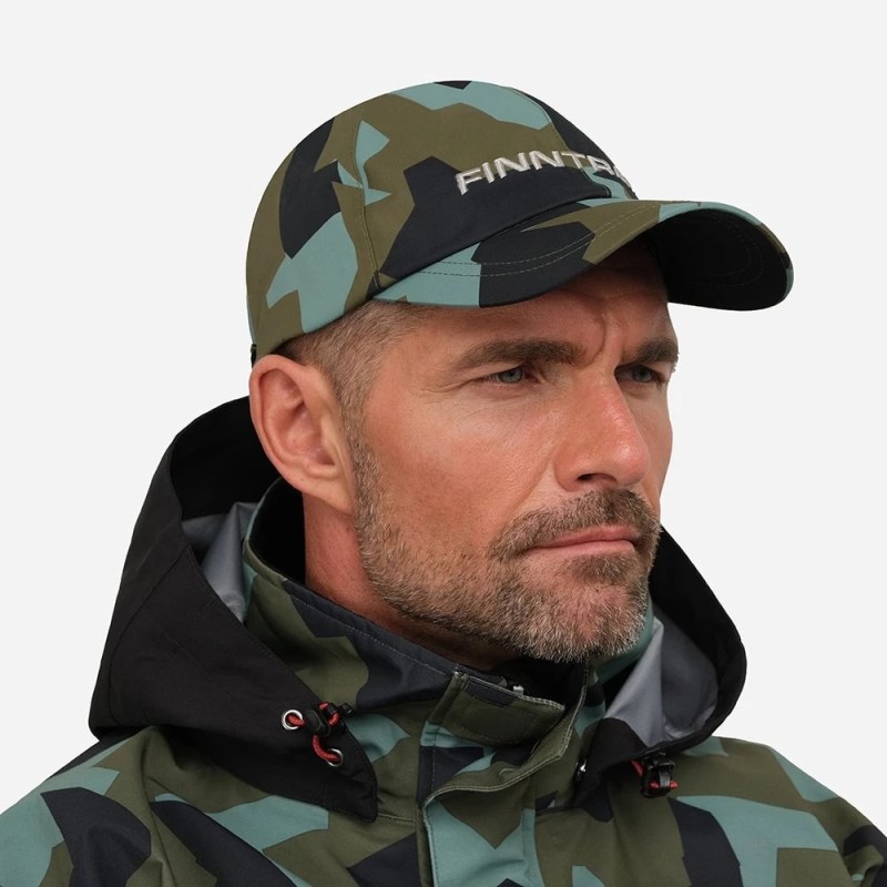 Кепка Finntrail Waterproof Cap 9621 CamoArmy, камуфляж, рзмер универсальный