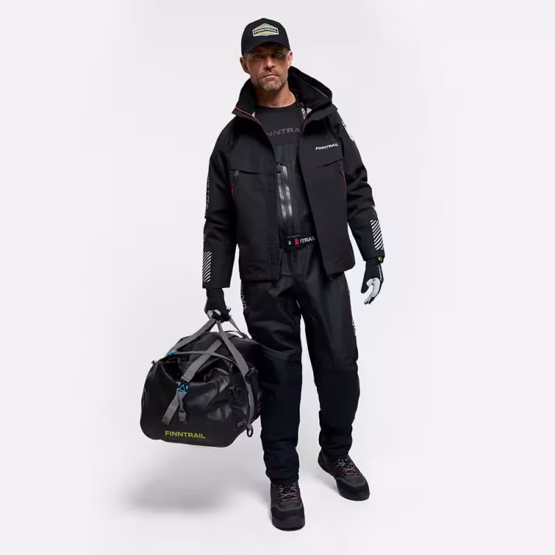 Гермосумка для багажника Finntrail Sattelite 1721, черный, 80 л