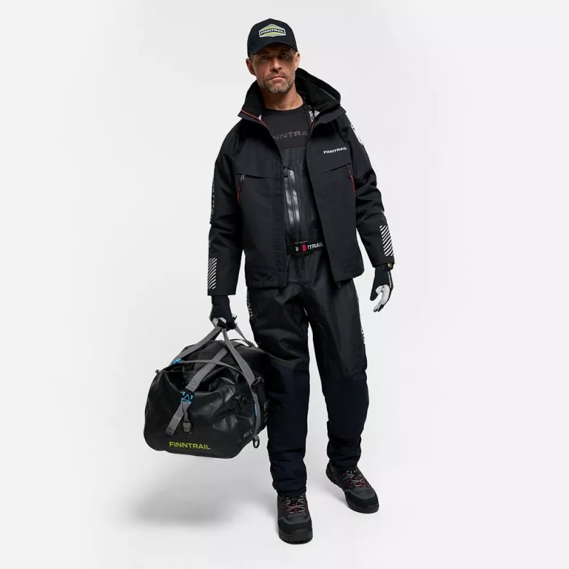 Гермосумка для багажника Finntrail Sattelite 1721, черный, 80 л