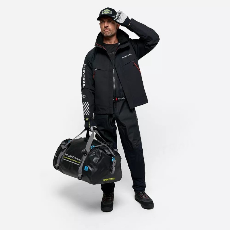 Гермосумка для багажника Finntrail Sattelite 1721, черный, 80 л