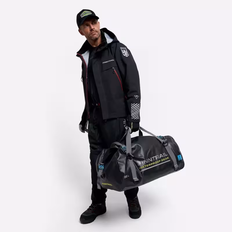 Гермосумка для багажника Finntrail Sattelite 1721, черный, 80 л