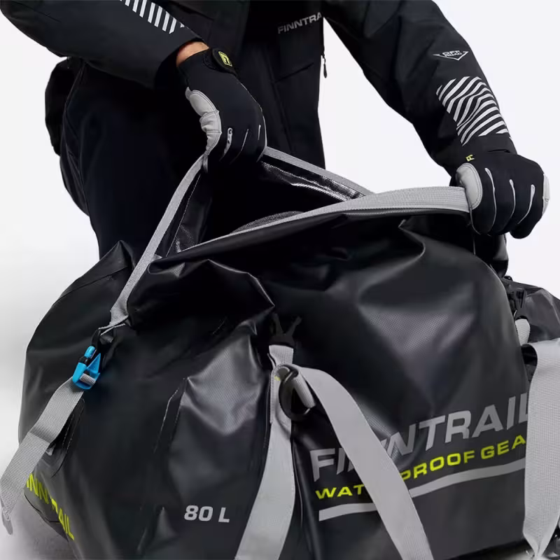 Гермосумка для багажника Finntrail Sattelite 1721, черный, 80 л