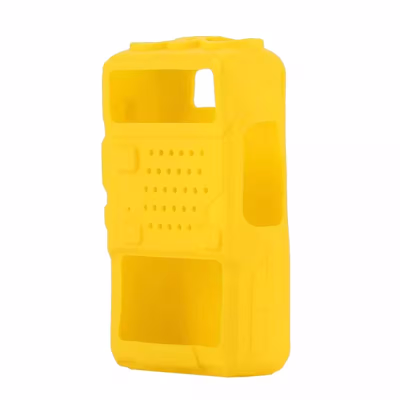 Чехол резиновый для рации Baofeng UV-5R, желтый