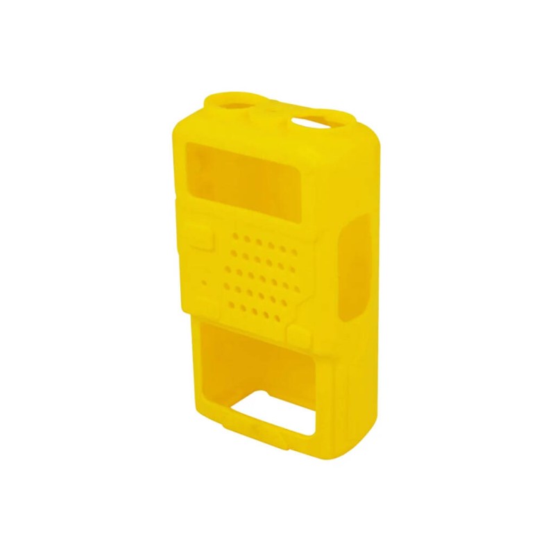 Чехол резиновый для рации Baofeng UV-5R, желтый