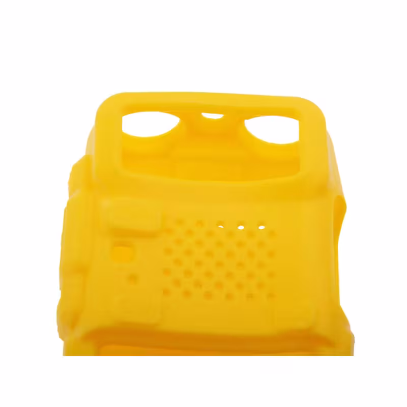 Чехол резиновый для рации Baofeng UV-5R, желтый