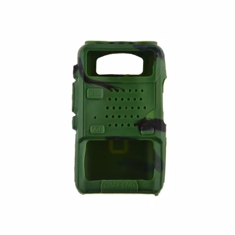 Чехол резиновый для рации Baofeng UV-5R, камуфляж