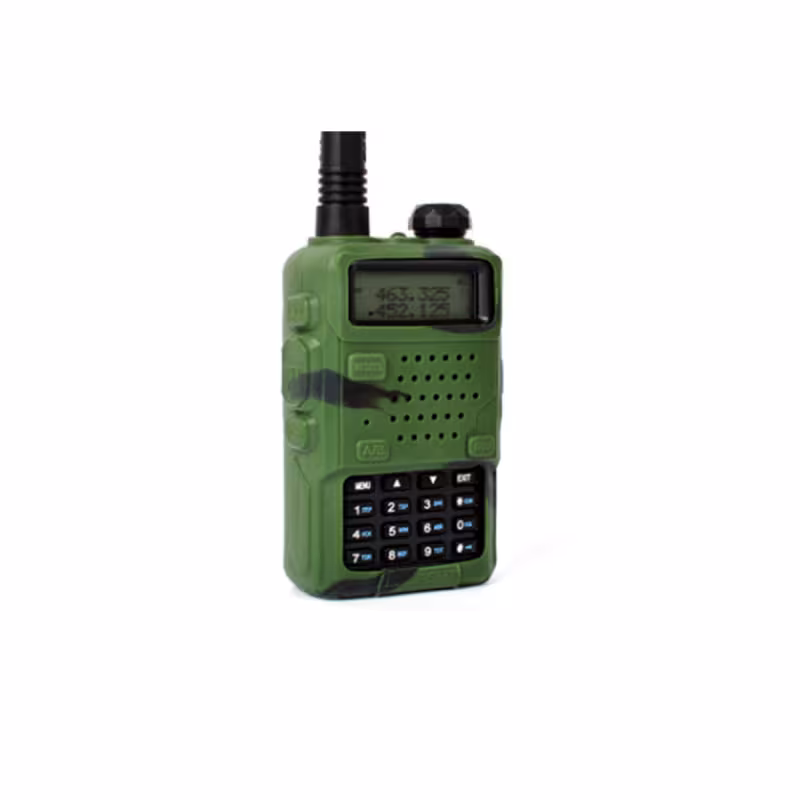 Чехол резиновый для рации Baofeng UV-5R, камуфляж