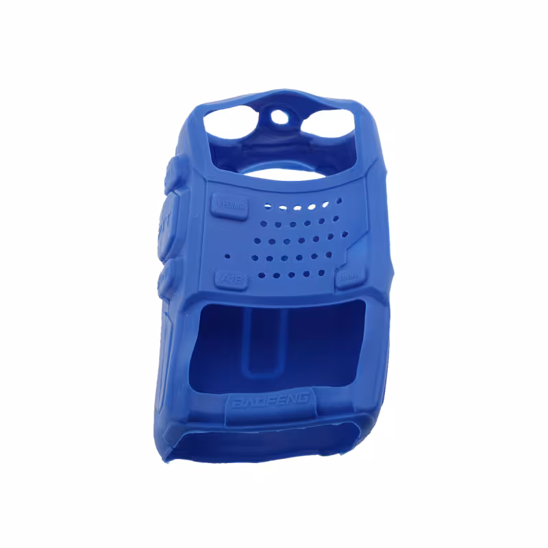 Чехол резиновый для рации Baofeng UV-5R, синий