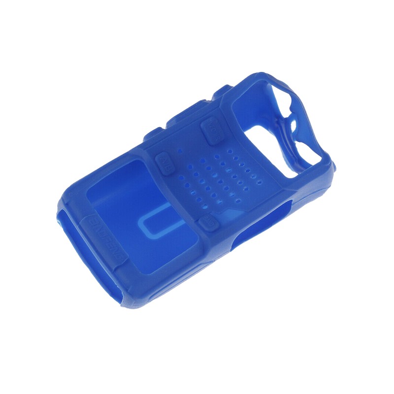 Чехол резиновый для рации Baofeng UV-5R, синий