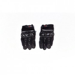 Мотоперчатки Hizer 563-А, кожа, черный, размер S