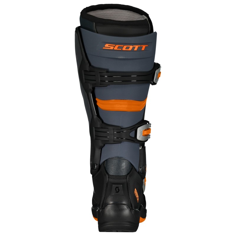 Мотоботы кроссовые Scott MX550, черный/оранжевый, размер 43