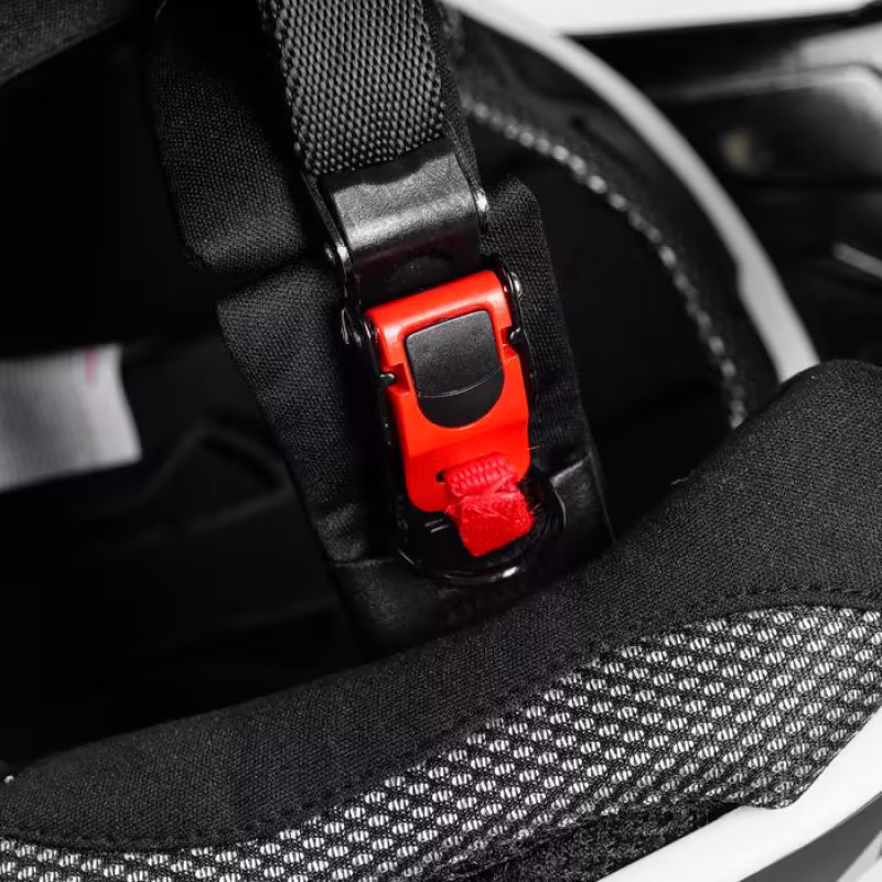 Мотошлем Hizer B6195, черный/белый, размер XL