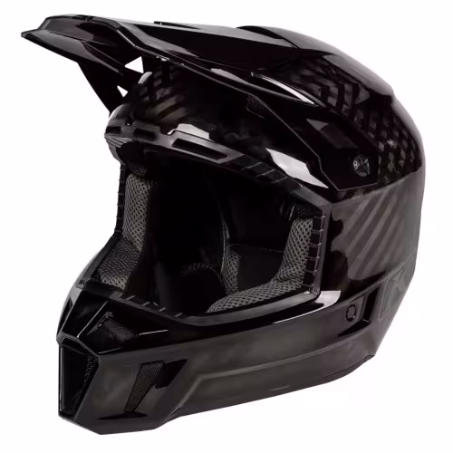 Мотошлем Klim F3 Helmet Black, черный, размер L