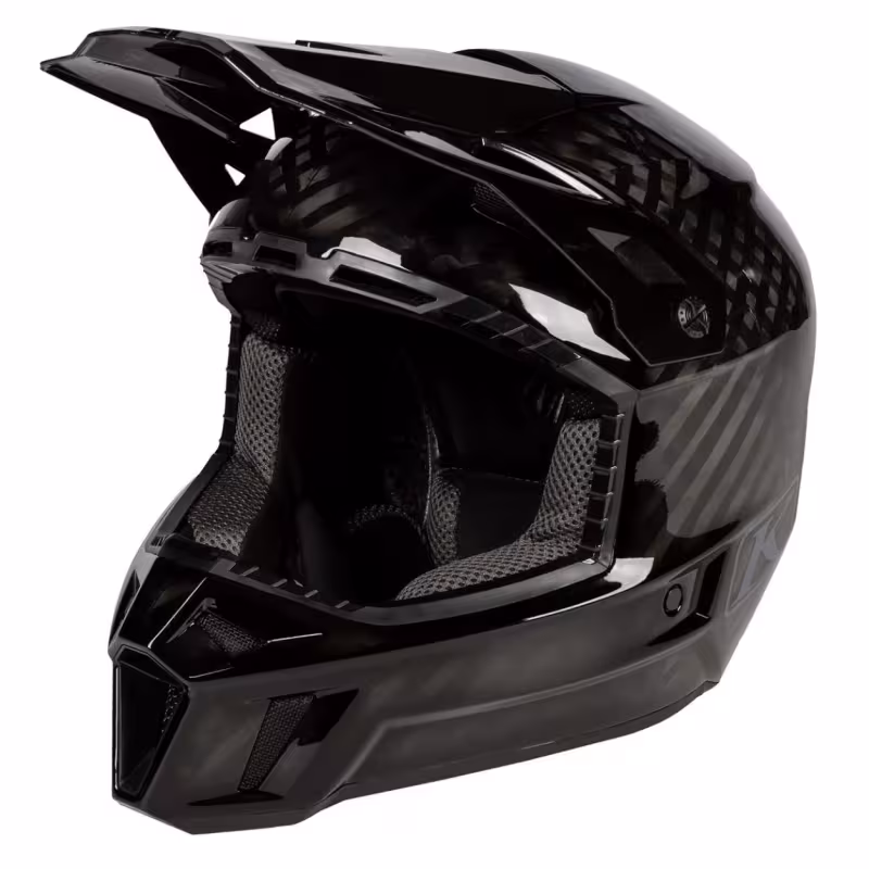 Мотошлем Klim F3 Helmet Black, черный, размер L