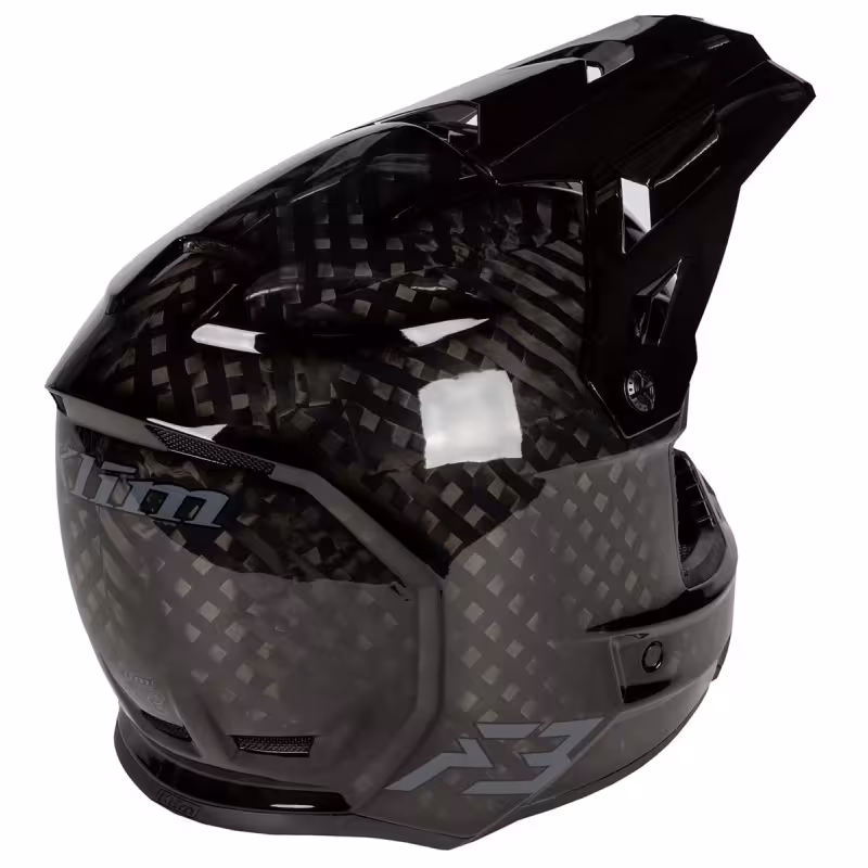 Мотошлем Klim F3 Helmet Black, черный, размер L