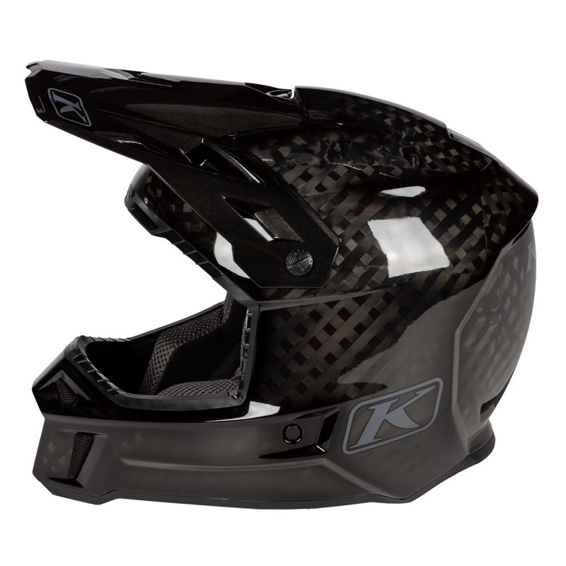 Мотошлем Klim F3 Helmet Black, черный, размер L