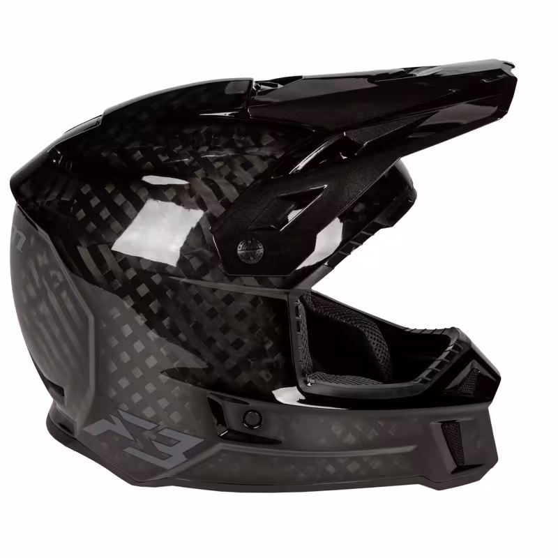 Мотошлем Klim F3 Helmet Black, черный, размер XXXXL