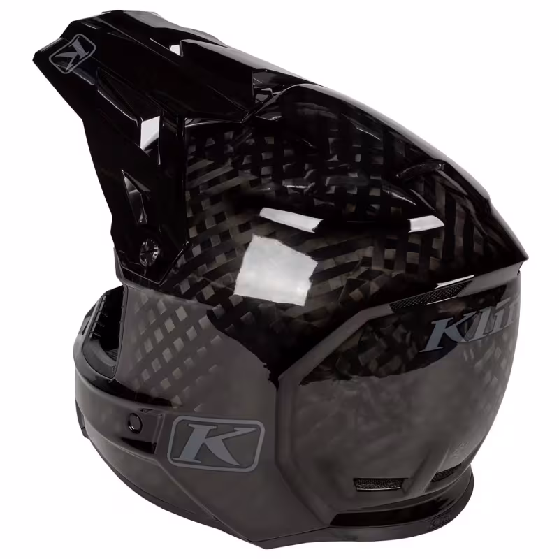 Мотошлем Klim F3 Helmet Black, черный, размер XXXXL