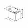 Аккумулятор Bosch 0092М4F520, 25Ah, 12V
