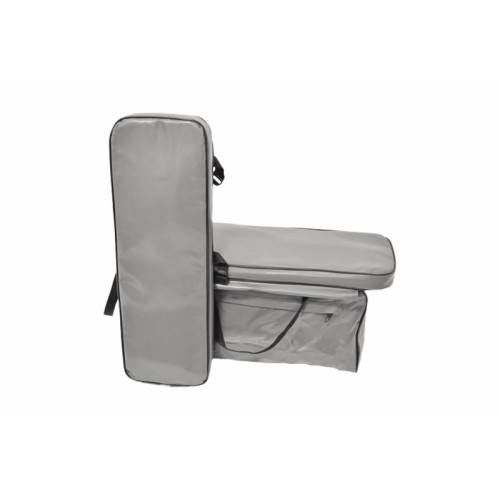 Комплект накладок на банку с сумкой для лодок Flink, 830х240 мм, серый