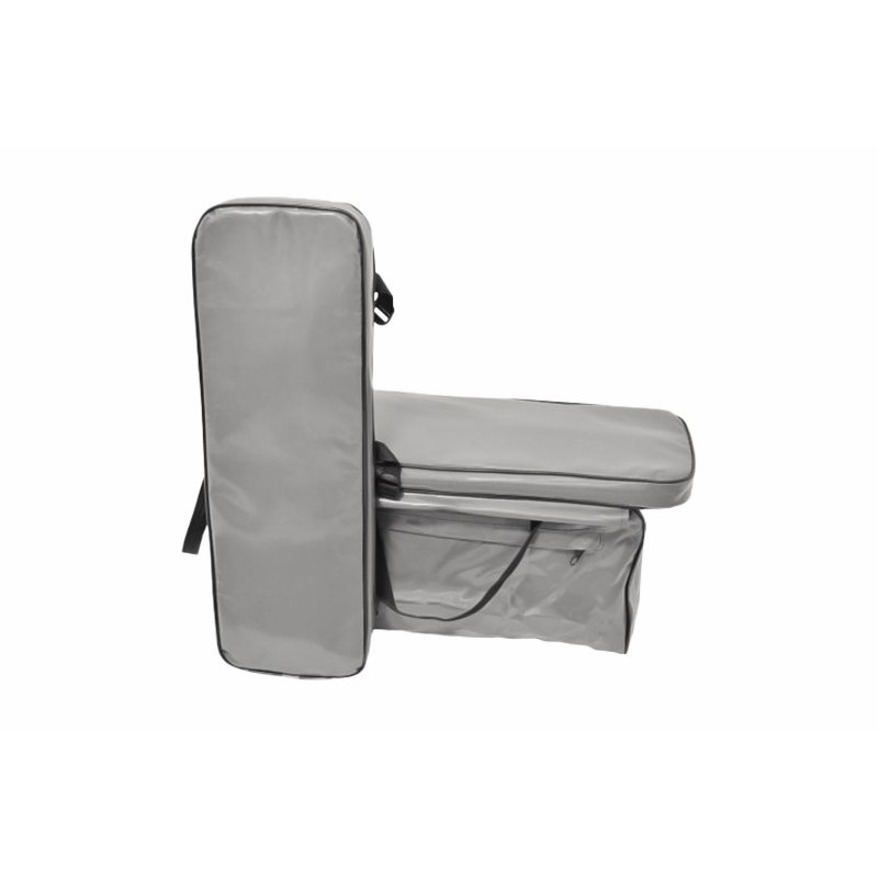 Комплект накладок на банку с сумкой для лодок Flink, 830х240 мм, серый