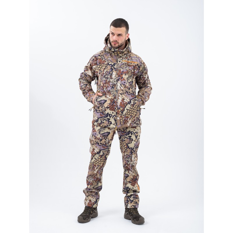 Костюм мужской Triton Gear PRO -5, ткань Софтшелл, принт PRO Duck Hunter, размер 56-58 (XL), 170-176 см