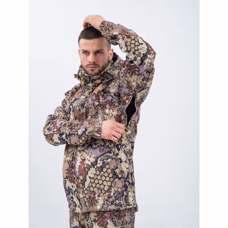 Костюм мужской Triton Gear PRO -5, ткань Софтшелл, принт PRO Duck Hunter, размер 60-62 (XXL), 170-176 см