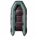 Надувная лодка ПВХ HunterBoat 320 ЛКА, НДНД, зеленый