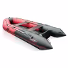 Надувная лодка ПВХ HunterBoat 365 ЛКА, НДНД, красный/черный