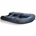 Надувная лодка ПВХ HunterBoat 390 А, НДНД, серый