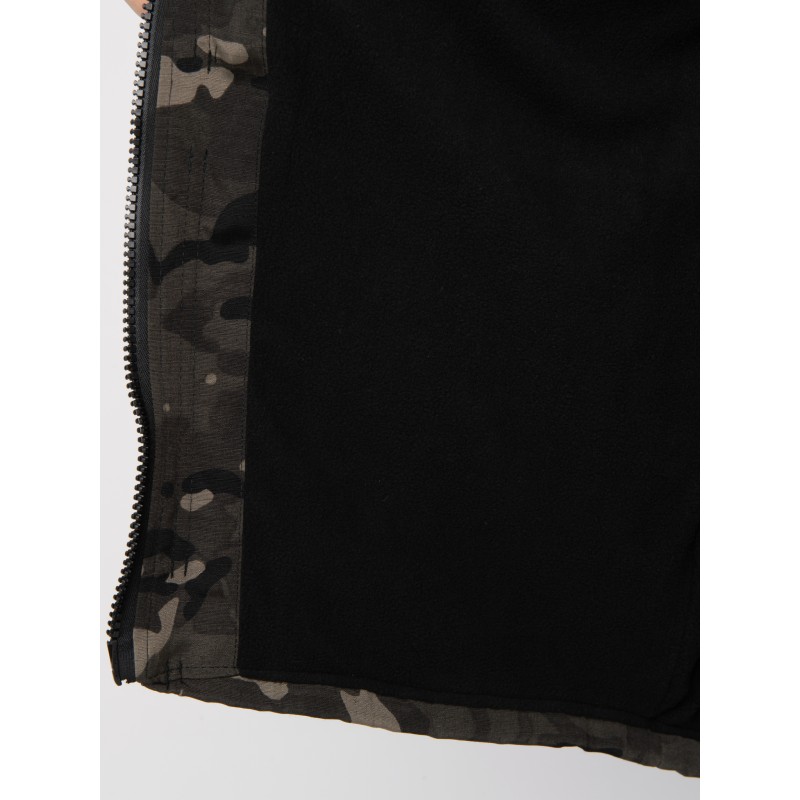 Костюм мужской Huntsman (Восток) Горка-5, ткань смесовая, черный камуфляж, размер 44-46, 182-188 см 