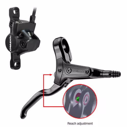 Тормоз передний Tektro HD-M275 RBJF80000001, гидравлика, комплект, 800 мм
